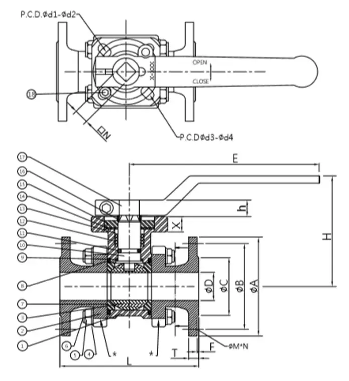 Flange End Ball Valves